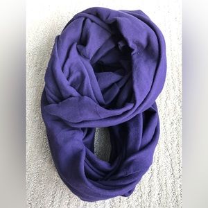 American Apparel royal purple infinity scarf
